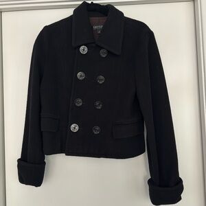 Karen Kane Small Short Navy/Black Jacket